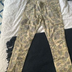 Denim and Supply Ralph Lauren camo cargo pants.